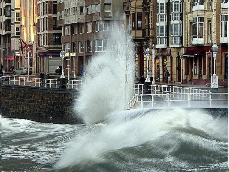 Brisas Del Norte Gijón Exterior foto